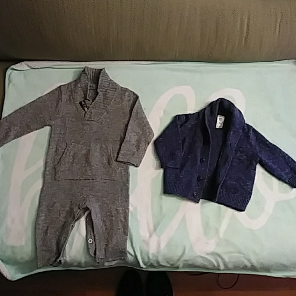 2 for $9!NEW Baby Boy Sweater Bundle